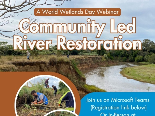 Community Led River Restoration - A World Wetlands Day Webinar on Tuesday, 3rd February 2026