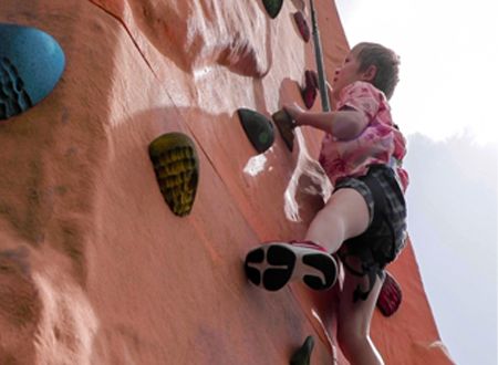 Outdoor Climbing Wall